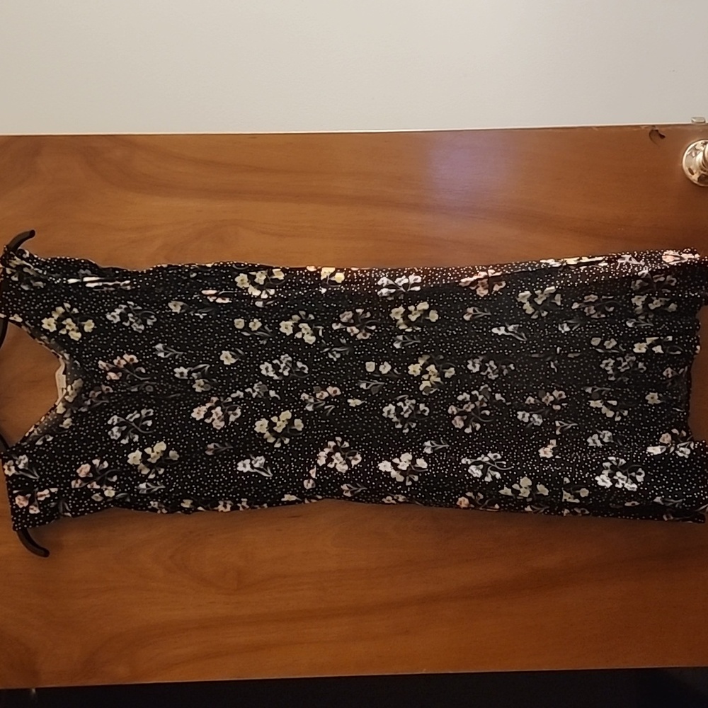 Cute floral button-up Loft dress